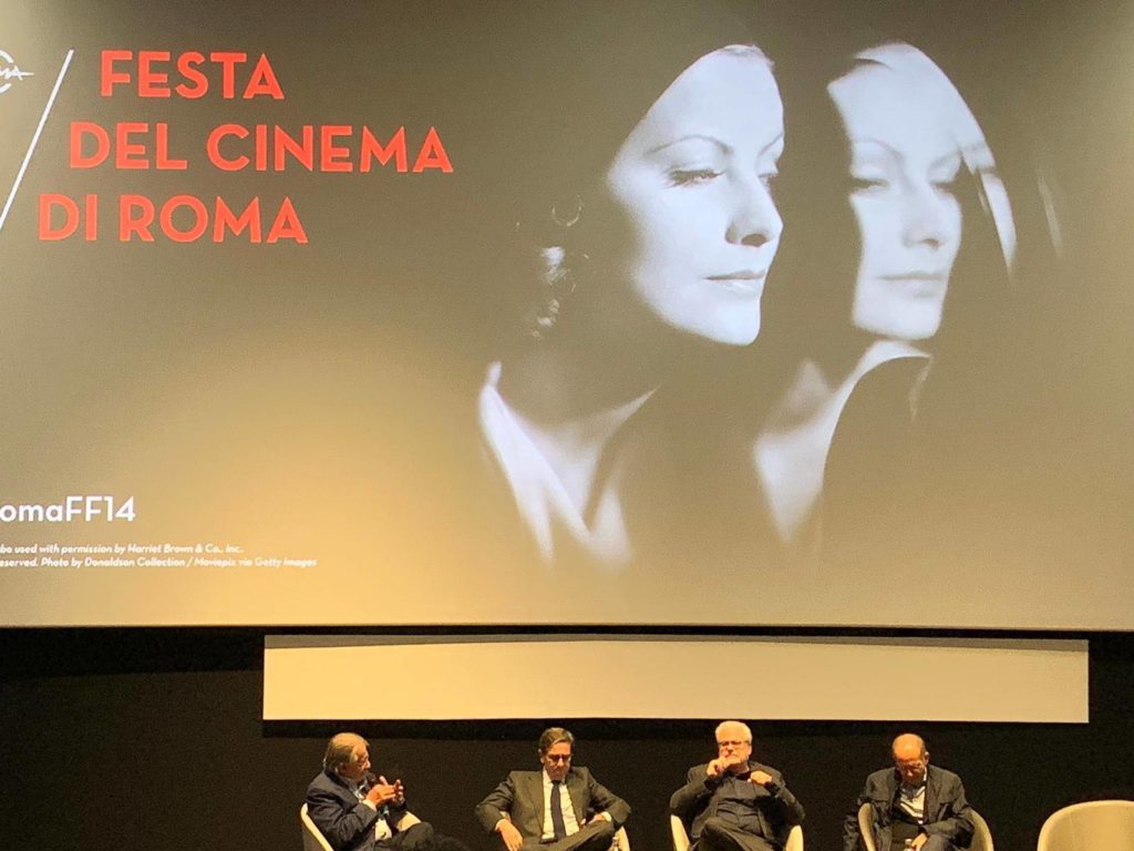Incontro alla Festa del cinema di Roma con Roberto Ando', Felice Laudadio, Giuseppe Tornatore. Conduce Antonio Monda