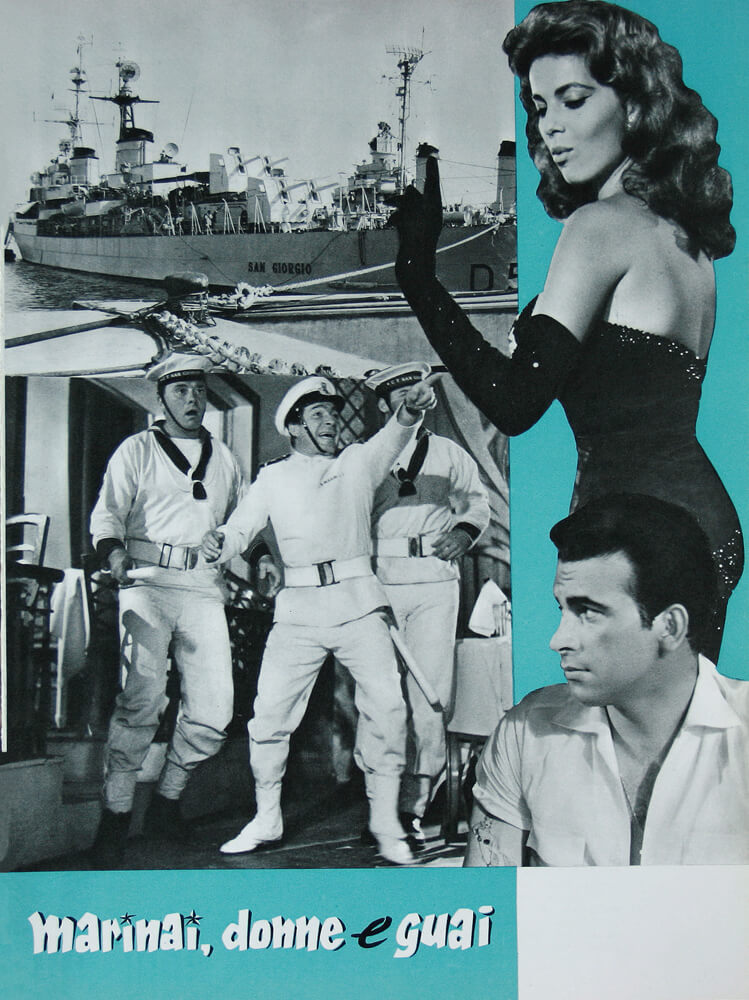 Mostra iconografica Pressbook - Marinai donne e guai 1958