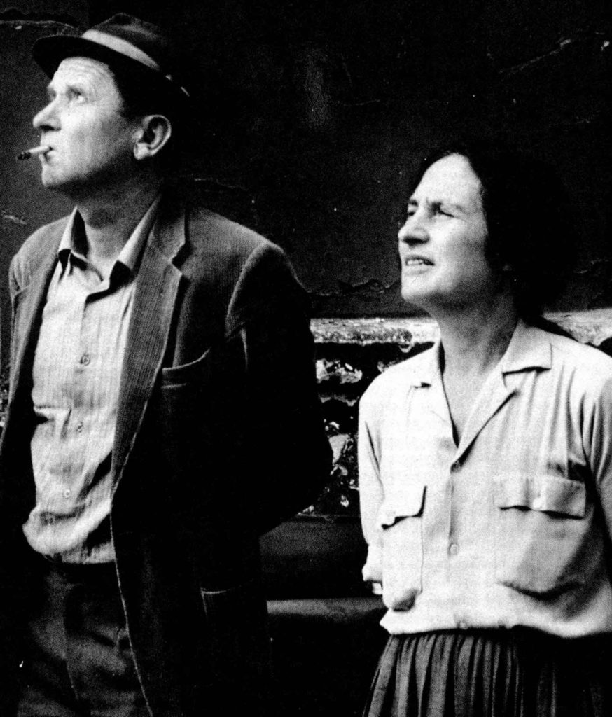 I registi Jean-Marie Straub e Danièle Huillet