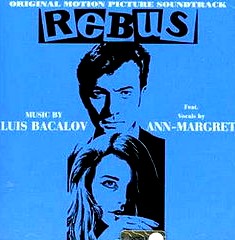 Locandina dell'edizione musicale della colonna sonora di "Rebus" di Nino Zanchin (1968)