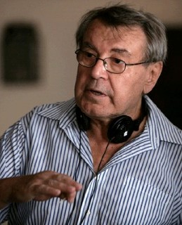 Il regista Milos Forman