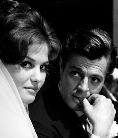 Claudia Cardinale e Marcello Mastroianni in "Il bell'Antonio" di Mauro Bolognini (1960)