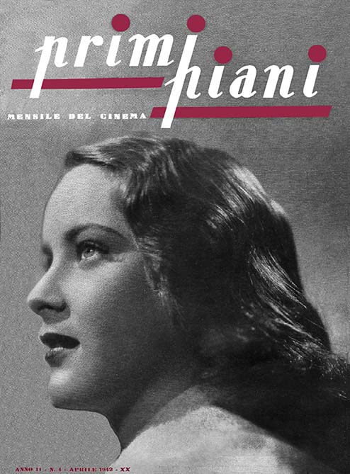 Mostra Fondo Alida Valli - Primi piani n. 4, aprile 1942