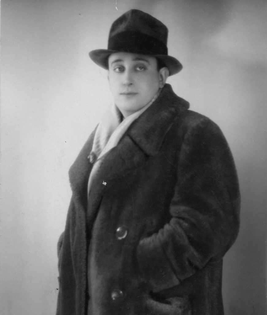 Il regista polacco Michal Waszynski. Foto da Narodwe Archiwum Cyfrowe