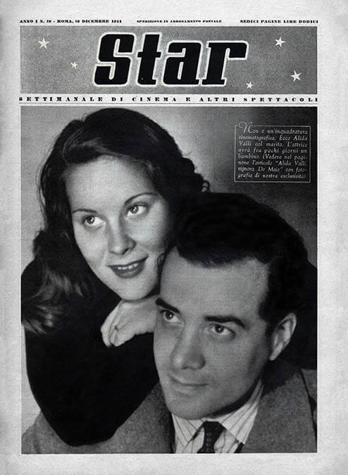 Mostra Fondo Alida Valli - Star n. 19, 16 dicembre 1944