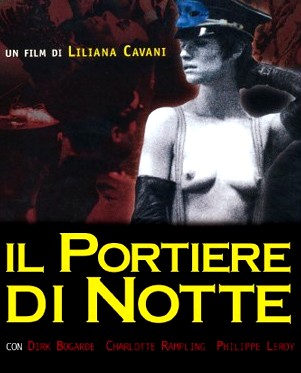 La locandina de "Il portiere di notte" di Liliana Cavani (1974)