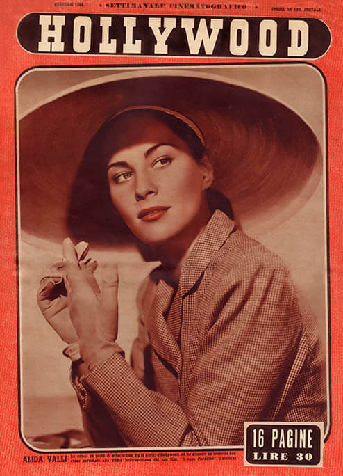Mostra Fondo Alida Valli - Hollywood n. 126, 14 febbraio 1948