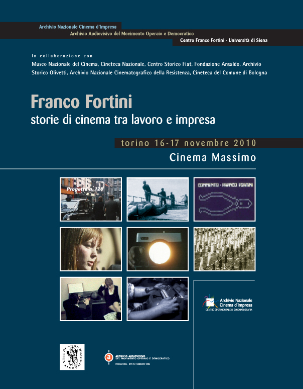 Locandina della manifestazione dedicata a Franco Fortini dall'Archivio di Ivrea
