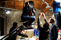 allievi sul set