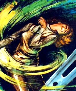 Particolare del manifesto di "I diafanoidi vengono da Marte" di Antonio Margheriti (1966)