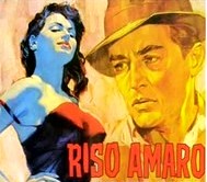 Manifesto di "Riso amaro" di Giuseppe De Santis