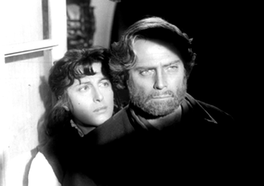 Anna Magnani e Raf Vallone in "Camicie rosse" di Goffredo Alessandrini e Francesco Rosi (1952)