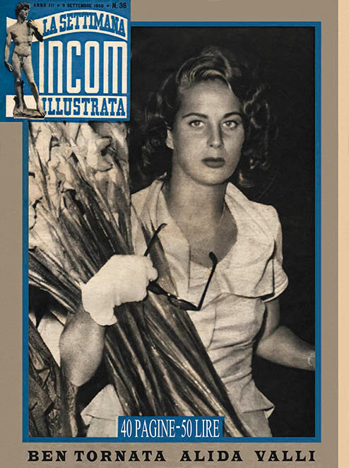 Mostra Fondo Alida Valli - La settimana Incom n. 36, 9 settembre 1950