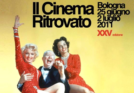 Locandina della XXV edizione del festival Il Cinema Ritrovato di Bologna (2011)