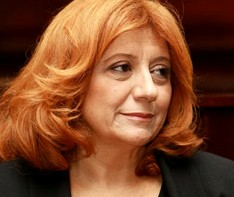 La giornalista Laura Delli Colli