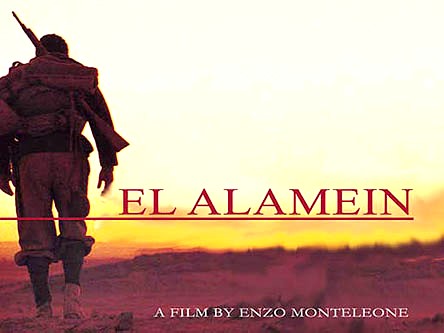 Locandina di "El Alamein - La linea di fuoco" di Enzo Monteleone (2002)