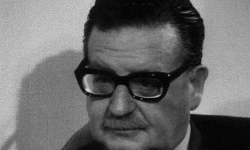 Salvador Allende nel film di Rossellini "La forza a la ragione. Intervista a Salvador Allende" (1971)