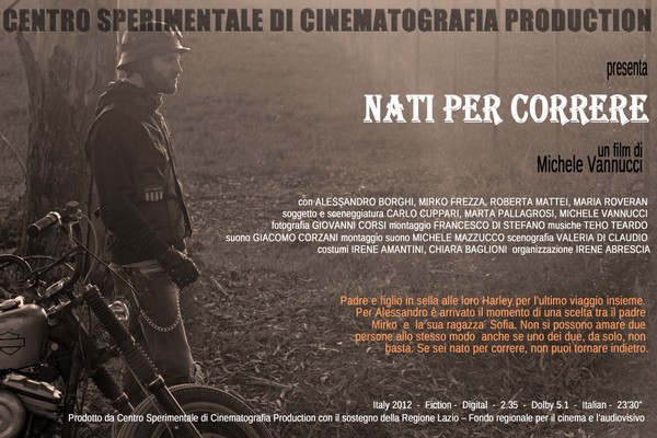 Locandina del film "nati per correre" di Michele Vannucci (2013)