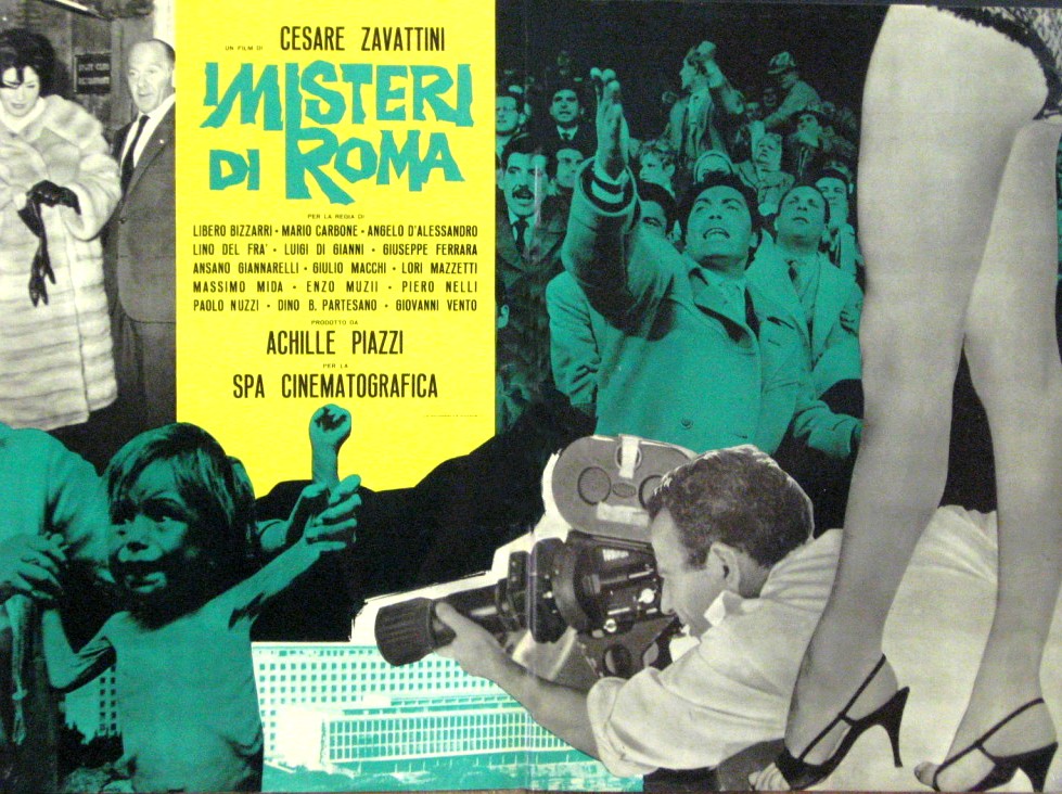 Il manifesto di "I misteri di Roma" (1963)