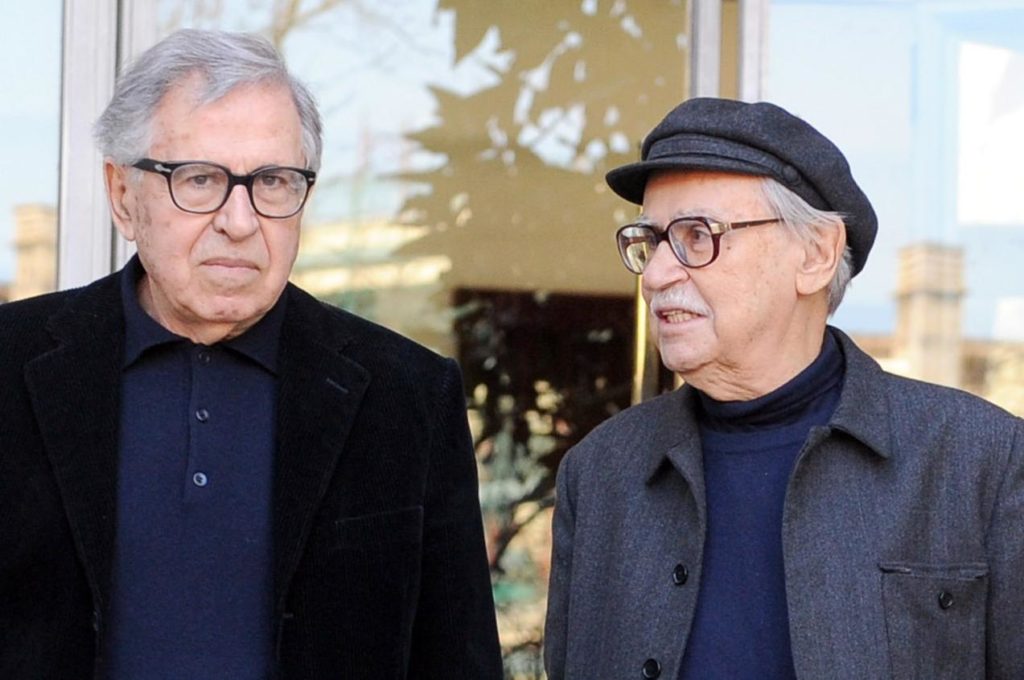 I fratelli registi Paolo e Vittorio Taviani