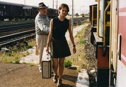 Michel Piccoli e Asia Argento in "Compagna di viaggio" di Peter Del Monte (1996)