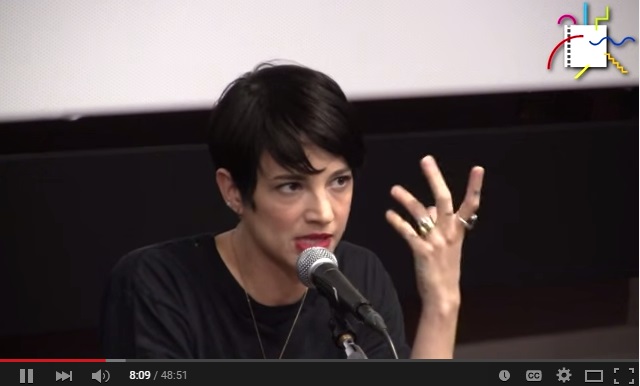 Asia Argento al cinema Trevi