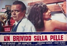 Locandina di "Un brivido sulla pelle" di A. Van Dyke [Amasi Damiani] (1966, 78')