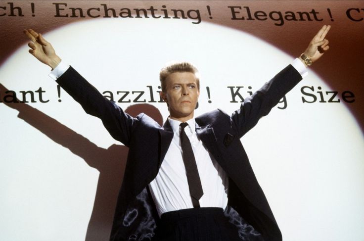 David Bowie in "Absolute Beginners" directed by Julien Temple, 1986