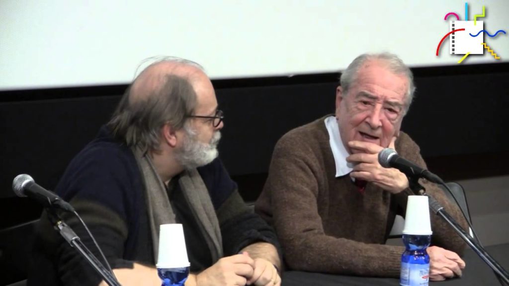 Marco Giusti e Sergio Garrone al cinema Trevi