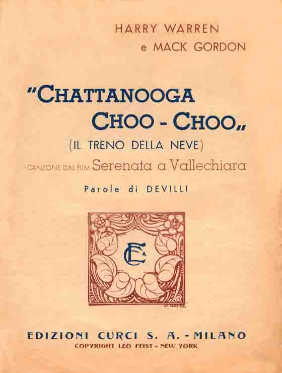 3 - Chattanooga choo-choo