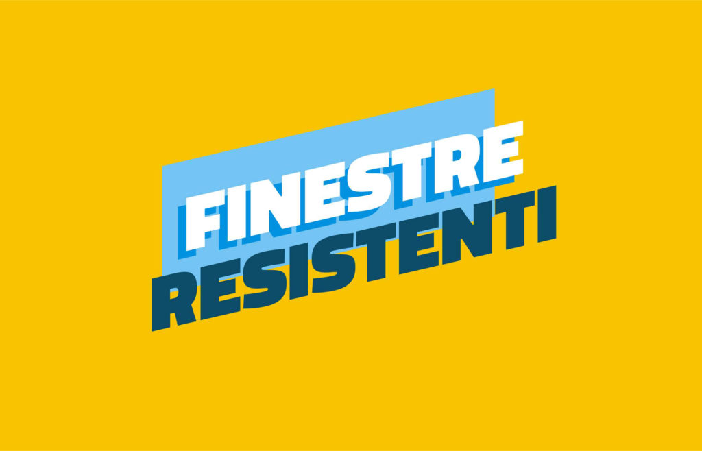 Logo finestre resistenti, 25 aprile 2020