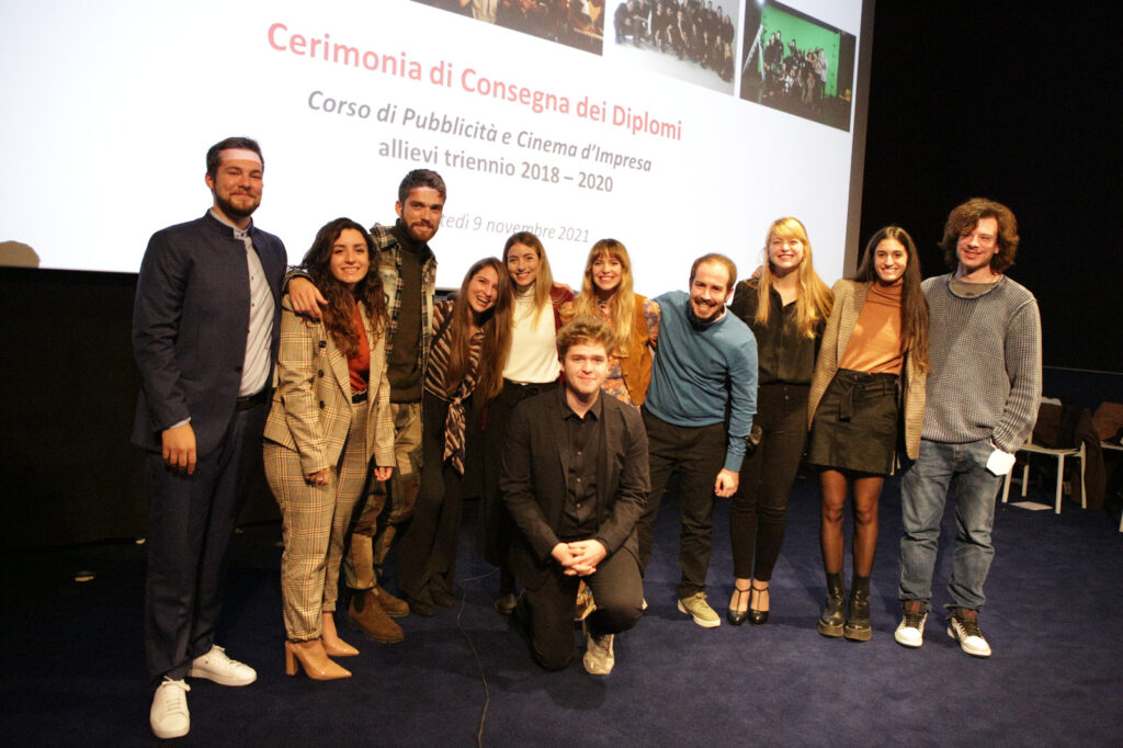 Diplomi Corso di Pubblicità e Cinema d’Impresa del Centro Sperimentale di Cinematografia - Sede Lombardia, triennio 2018-2020