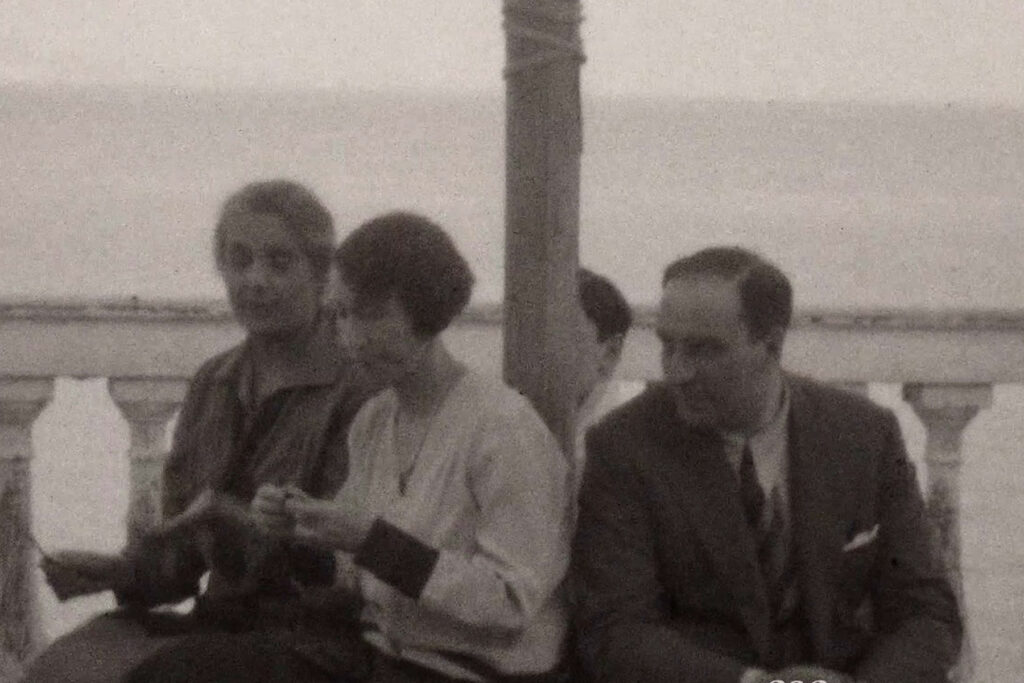 Giorgio Ascarelli nei video della famiglia Di Segni