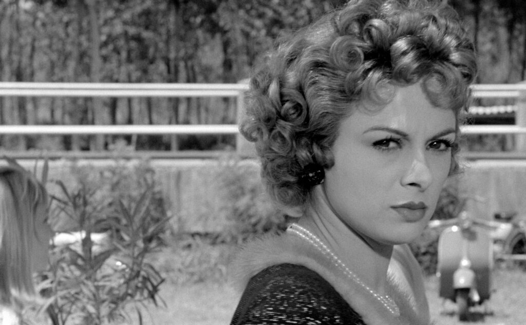 Sandra Milo in "La visita", Antonio Pietrangeli (1963)