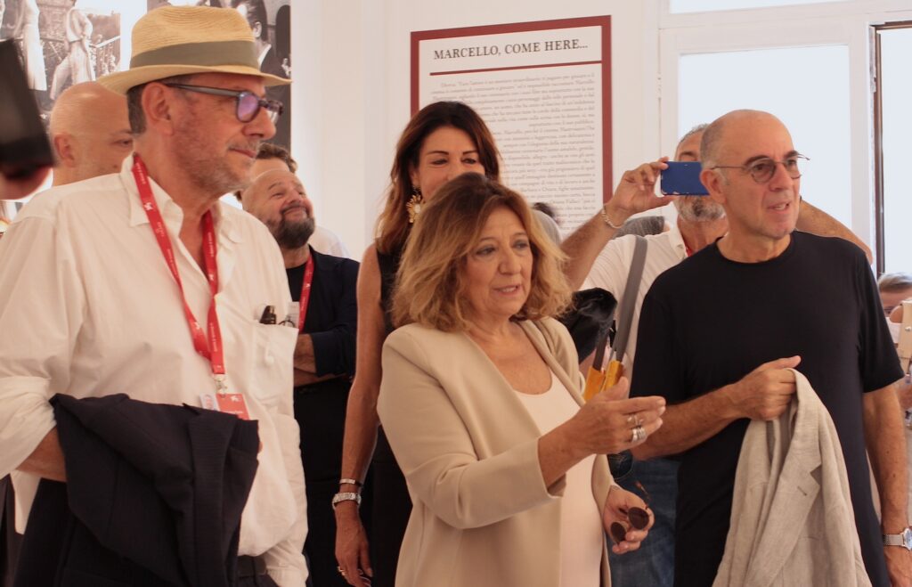 Inaugurazione mostra Marcello Mastroianni San Servolo 2024